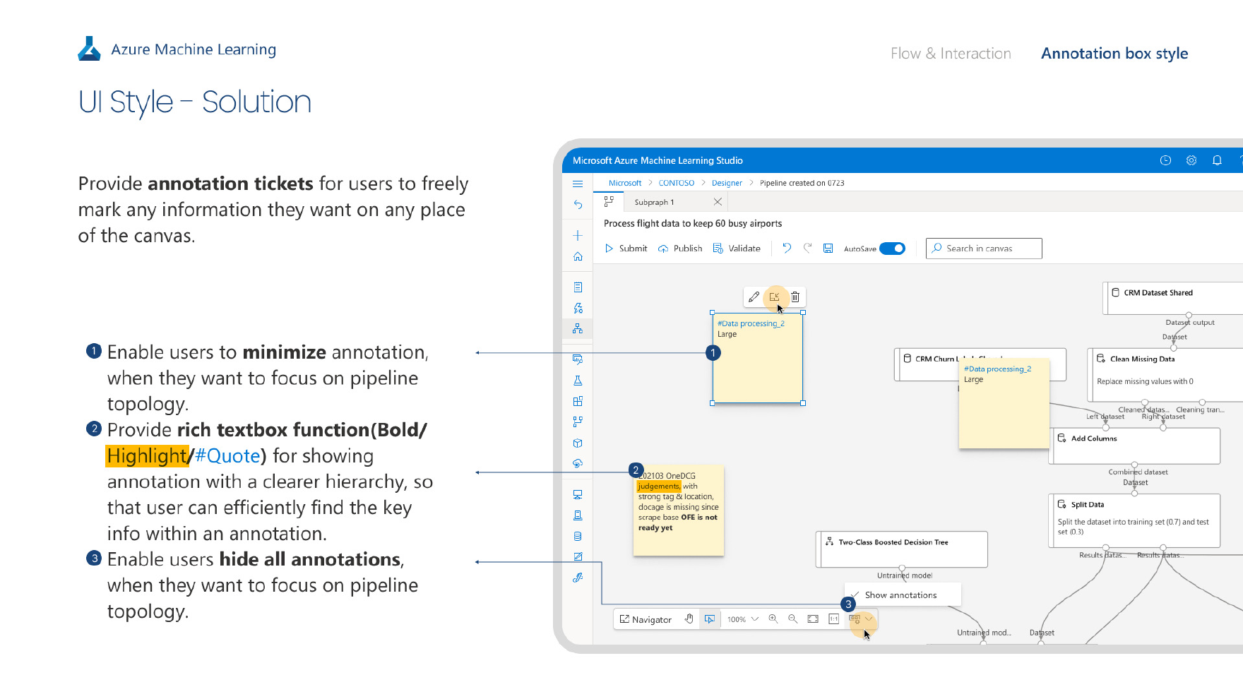 Final AzureML annotation UI