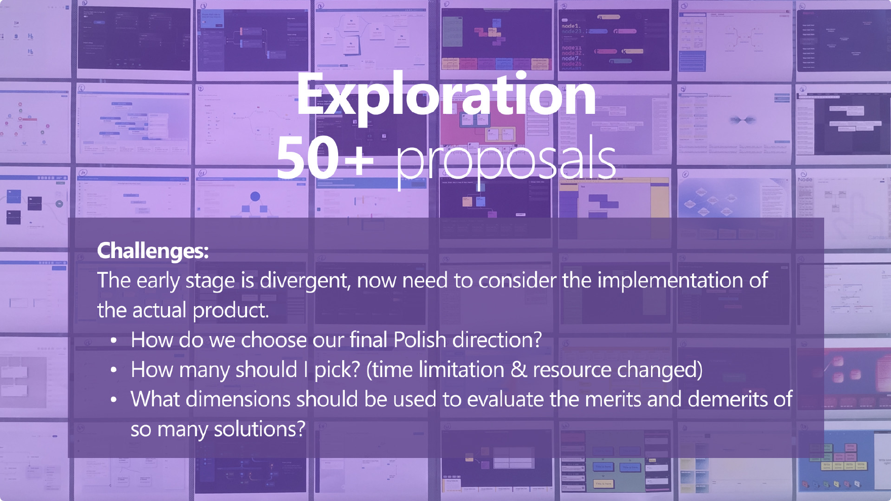 More than 50 AzureML visual proposals